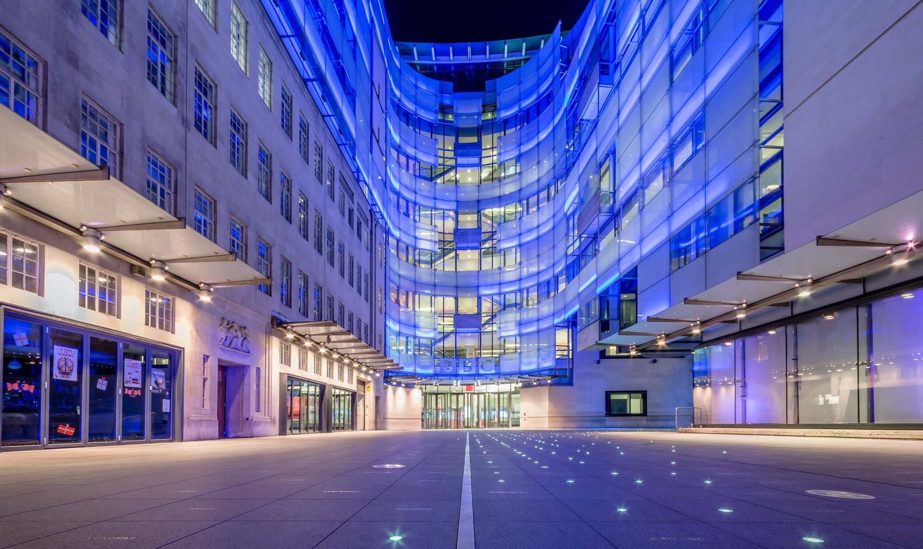 Lighting design for the BBC Broadcasting House, London, UK